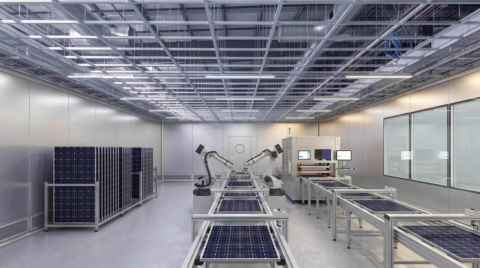 Fabtech cleanroom for Solar / PV